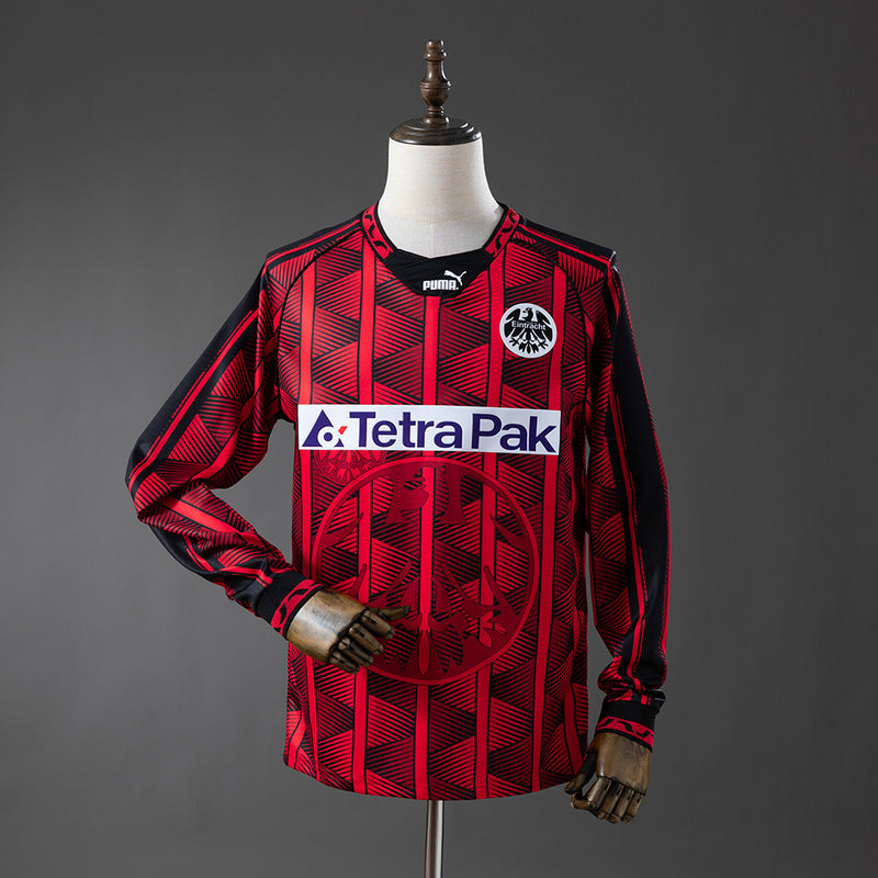 Frankfurt Home Jersey 1995-96 Retro Football Kit Long Sleeves