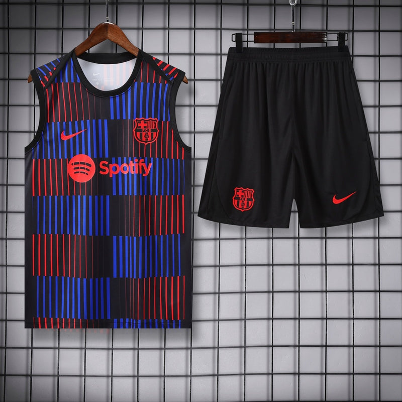 Barcelona Vest Set Training Tracksuits 25/26 Football Kit Soccer Jersey