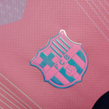 Women Barcelona Jersey 25/26 Pink Football Kit Soccer Jersey