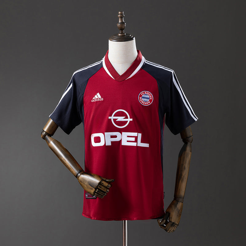 Bayern Munich Jersey 2001-02 Home Retro Football Kit