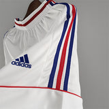 Retro France White Shorts 1998 Football Jersey
