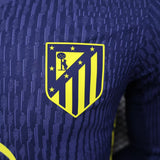 Player Version Atletico Madrid Jersey 25/26 Away Long Sleeves Football Kit Soccer Jersey