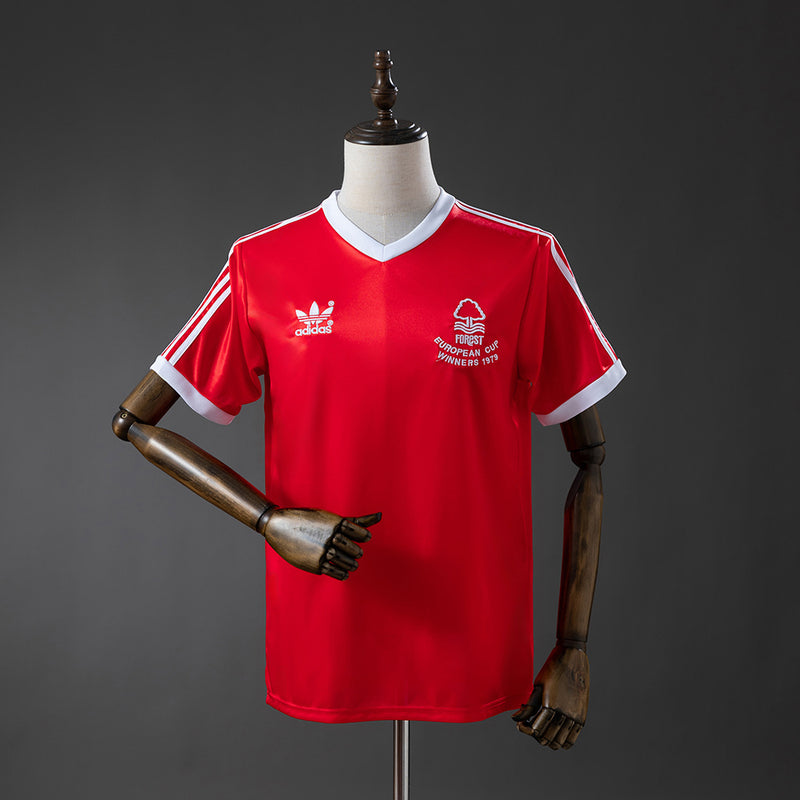 Nottingham Forest Home Jersey 1977-80 Retro Football Kit Soccer Jersey