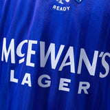 Rangers Jersey 1992-94 Home Retro Football Kit