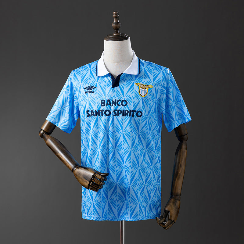 Lazio Jersey 1991-92 Home Retro Football Kit