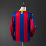 Barcelona Jersey 2010-11 Home Retro Kit Long Sleeves