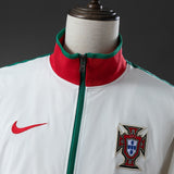 Portugal Windbreaker 2010 White Football Soccer Jacket