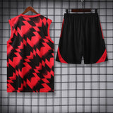 Man United Vest Set Training Tracksuits 25/26 Football Kit Soccer Jersey