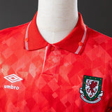 Wales Jersey 1990 Home Retro Football Kit