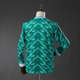 Germany Away Jersey 1990 Retro Long Sleeves Football Kit Soccer Shirt