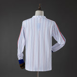 Retro France Away Jersey 1980-1982 Long Sleeves Football Kit Soccer Shirt