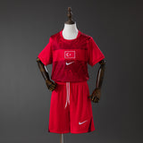 Kids Turkey Away Jersey 2026 World Cup Football Kit Soccer Shirt PalmSportss
