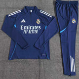 Kids Real Madrid Training Tracksuits 25/26 Football Kit Soccer Jersey