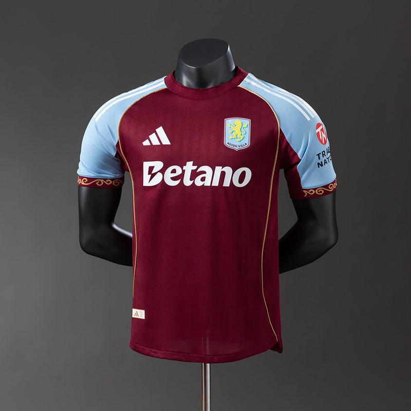 Aston Villa Jersey 25/26 Home Football Kit Player Version