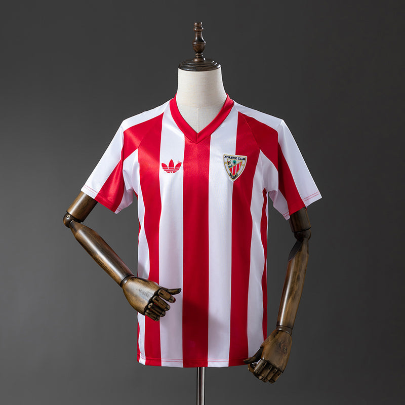 Athletic Bilbao Jersey 1985-88 Home Retro Football Kit