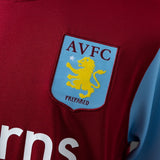 Retro Aston Villa Home Jersey 2009-10 Football Kit Soccer Jersey