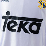Real Madrid Jersey 1998-00 Home Retro Kit Long Sleeves