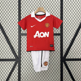 Retro Kids Man United Home Jersey 10/11