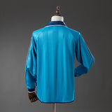 Real Madrid Third Jersey 1999-00 Retro Long Sleeves Football Kit Soccer Shirt