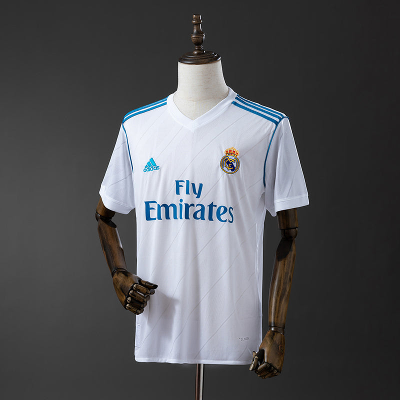 Real Madrid Jersey 2017/18 Home Retro Football Kit