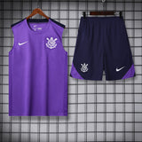 Corinthians Vest Set Training Tracksuits 25/26 Football Kit Soccer Jersey