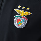 Benfica Windbreaker 1992-93 Black Football Jacket