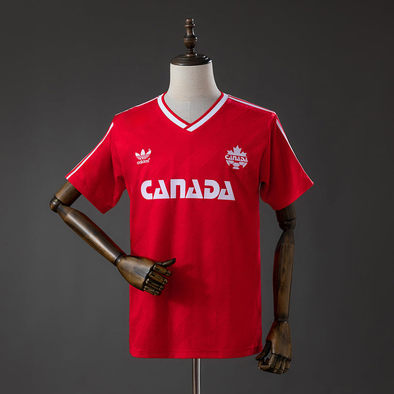 Canada Home Jersey 1986 Football Kit Soccer Shirt