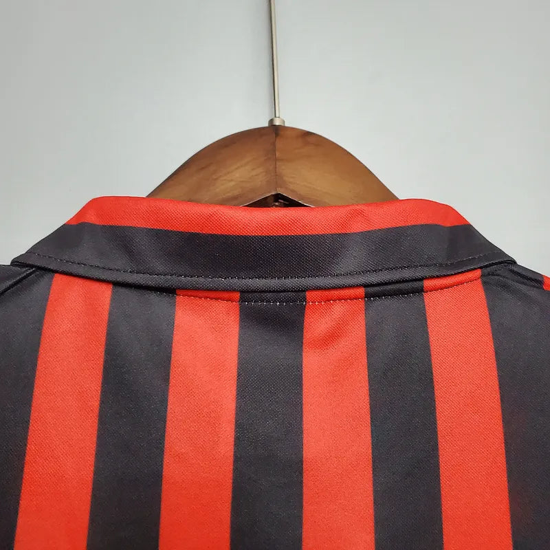 AC Milan Retro Jersey 1999/2000 Home Football Jersey Soccer Shirt