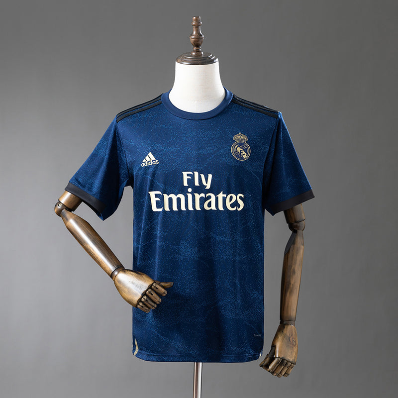 Retro Real Madrid Away Jersey 2019-20 Football Kit Soccer Shirt