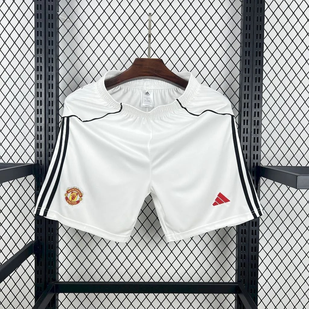Manchester United Shorts 25/26 Home Football Kit Soccer Shorts