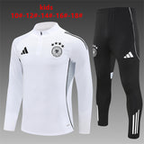 Kids Germany Training Tracksuits 2025-26 Football Kit Soccer Jersey