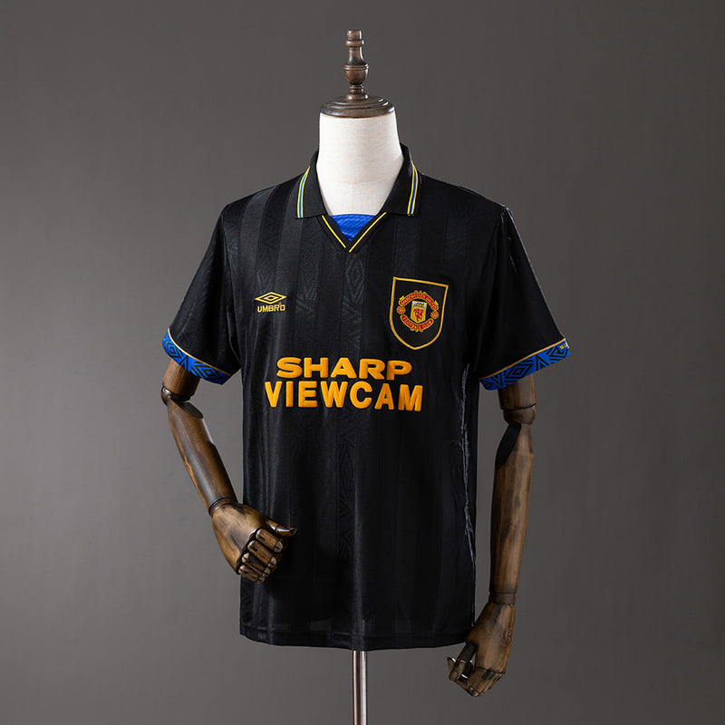 Manchester United Jersey 1993-95 Away Retro Football Kit
