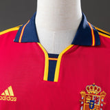 Spain Jersey 2000 Home Retro Football Kit