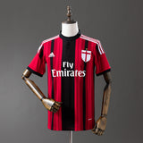 AC Milan Jersey 2014-15 Home Retro Football Kit
