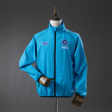 Napoli Windbreaker 2025/26 Blue Football Soccer Jacket