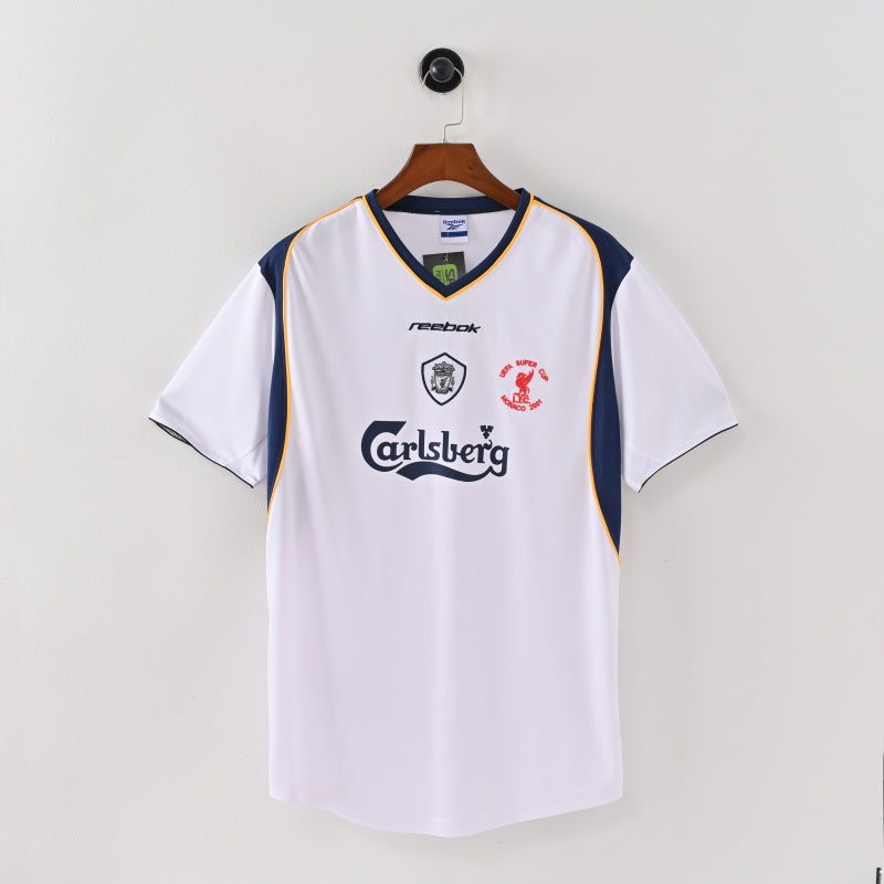Retro Liverpool Away Jersey 2001-02 Football Kit Soccer Jersey