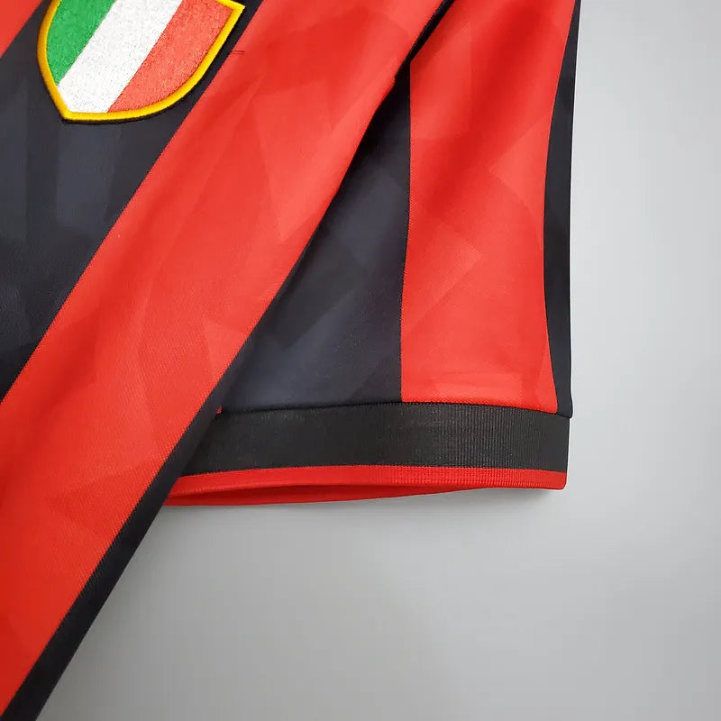 AC Milan Retro Jersey 1993/94 Home Football Jersey Soccer Shirt