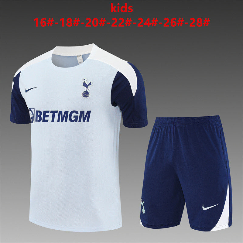 Kids Tottenham Hotspur Training Tracksuits 25/26 Football Kit Soccer Jersey