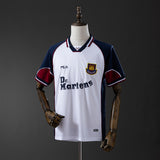 West Ham United Jersey 1999-01 Away Retro Football Kit