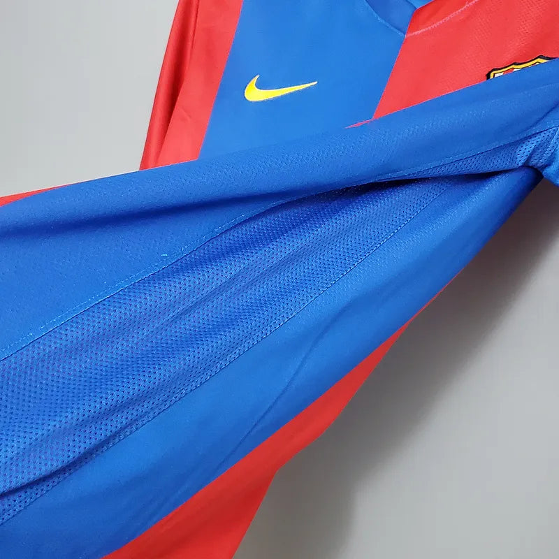 Barcelona Retro Jersey 2006/07 Home Football Jersey Soccer Shirt