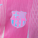Barcelona Jersey 25/26 Pink Special Kit Player Version