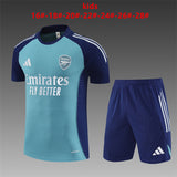 Kids Arsenal Training Tracksuits 24/25 Football Kit Soccer Jersey