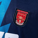 Arsenal Jersey 1995-96 Away Retro Football Kit Long Sleeves