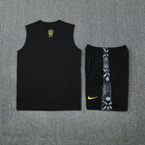 Brazil Vest Set Training Tracksuits 25/26 Football Kit Soccer Jersey