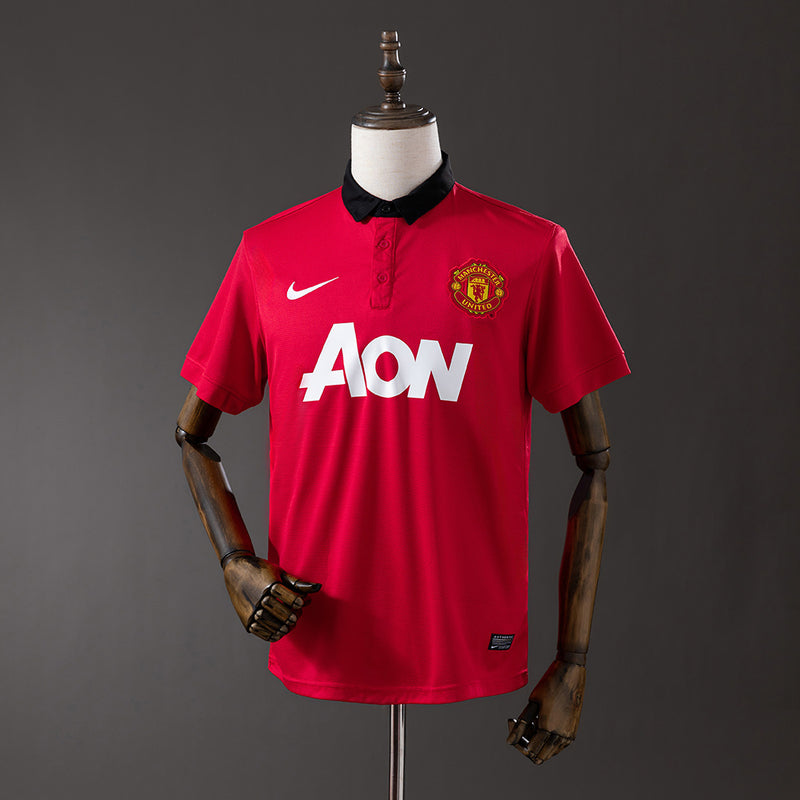 Manchester United Jersey 2013-14 Home Retro Football Kit