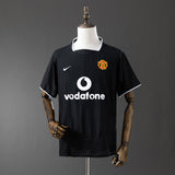 Man United Jersey 2003-05 Away Retro Football Kit