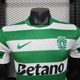 Player Version Sporting CP Jersey 25/26 Home Football Kit Soccer Jersey