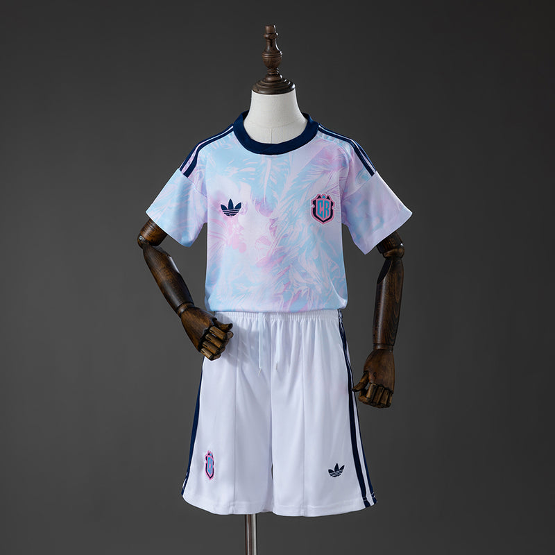 Kids Costa Rica Away Jersey 2026 Football Kit Soccer Shirt
