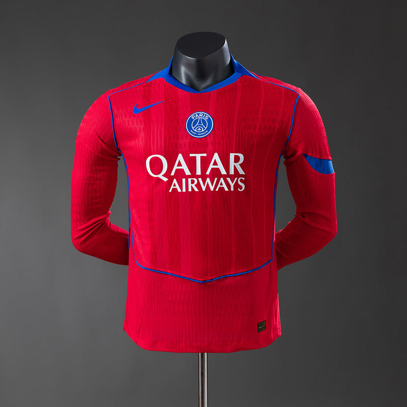 Player Version PSG Jersey 25/26 Third Football Kit Long Sleeves