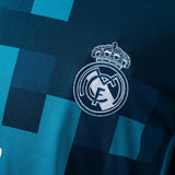 Real Madrid Jersey 2017/18 Third Retro Football Kit Long Sleeves